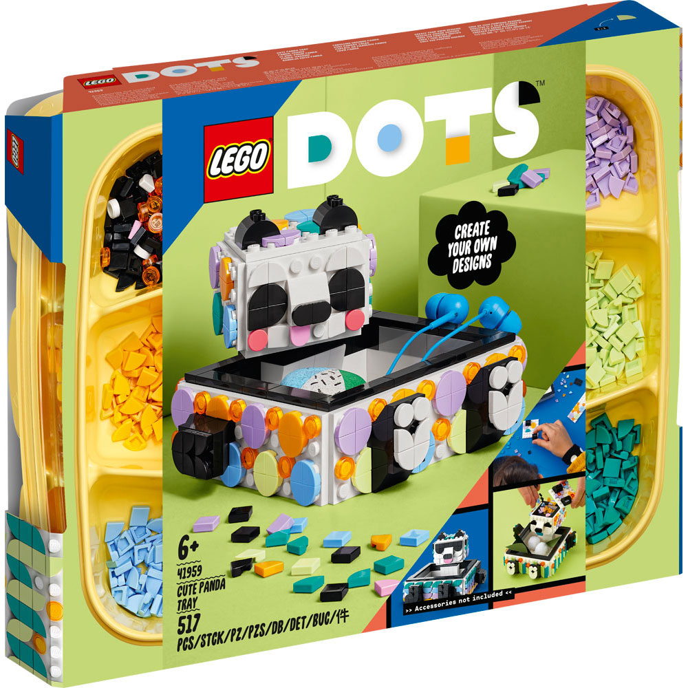 [DISCONTINUED] LEGO DOTS 41959 Cute Panda Tray