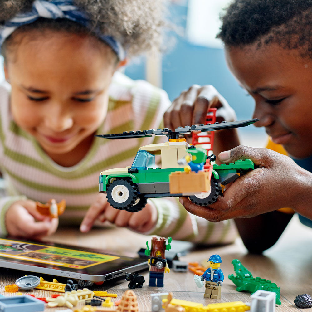 [DISCONTINUED] LEGO City Value Pack: 60353 Wild Animal Rescue Missions + 60355 Water Police Detective Missions + Gift Wrapping