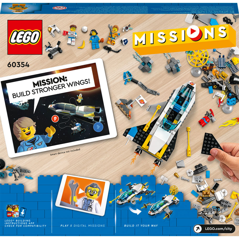[DISCONTINUED] LEGO City Value Pack: 60353 Wild Animal Rescue Missions + 60354 Mars Spacecraft Exploration Missions + Gift Wrapping