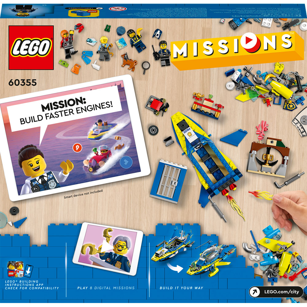 [DISCONTINUED] LEGO City Value Pack: 60354 Mars Spacecraft Exploration Missions + 60355 Water Police Detective Missions + Gift Wrapping