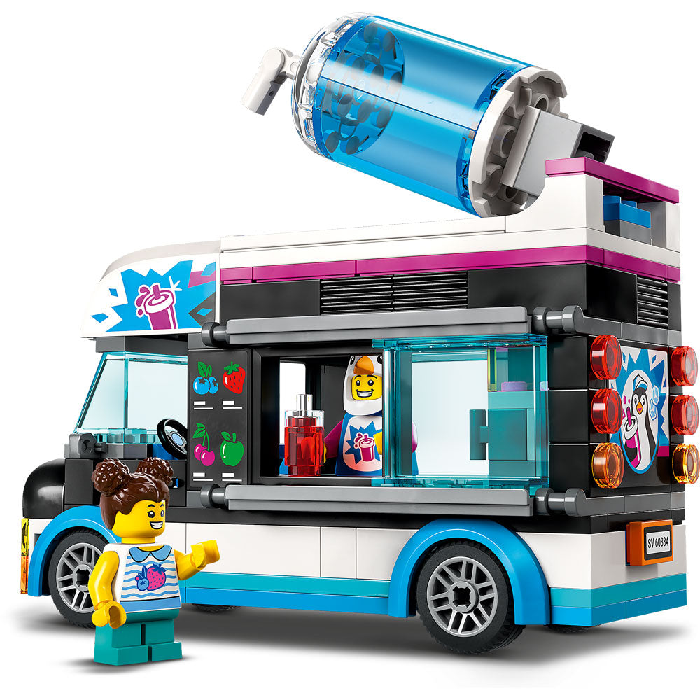 LEGO City 60384 Penguin Slushy Van