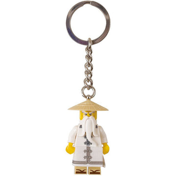 LEGO THE NINJAGO MOVIE 6195008 Master Wu Keychain