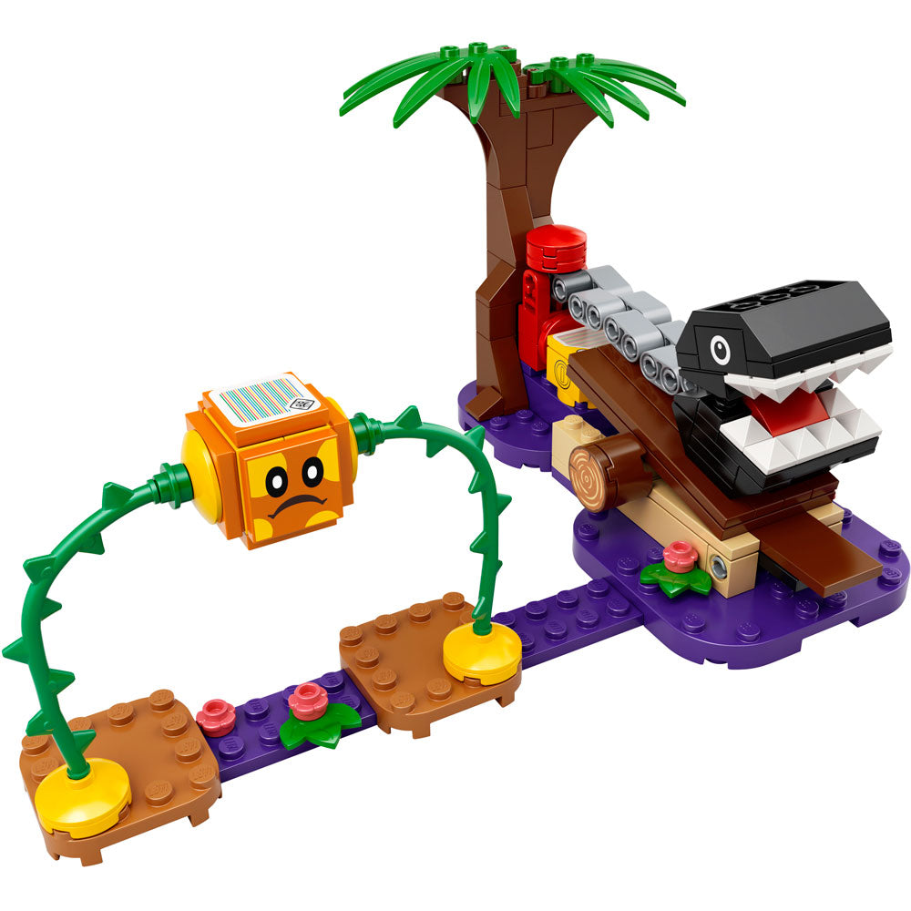 [DISCONTINUED] LEGO Super Mario 71381 Chain Chomp Jungle Encounter Expansion Set + FREE Keychain