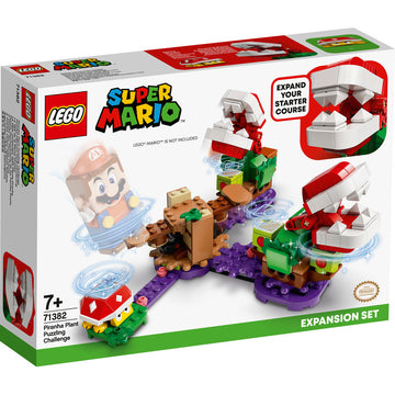 LEGO Super Mario 71382 Piranha Plant Puzzling Challenge Expansion Set