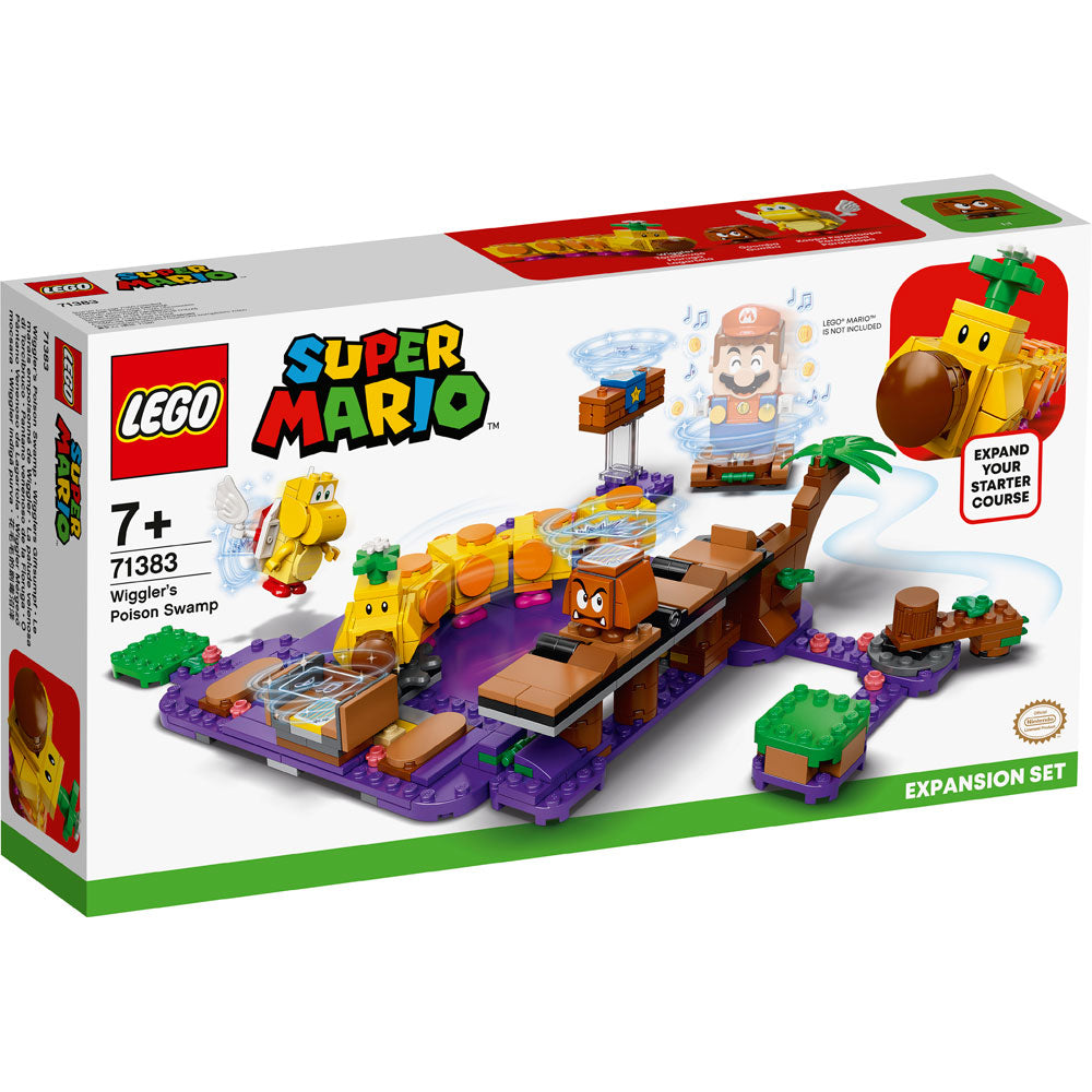 [DISCONTINUED] LEGO Super Mario 71383 Wiggler's Poison Swamp Expansion Set + FREE Keychain