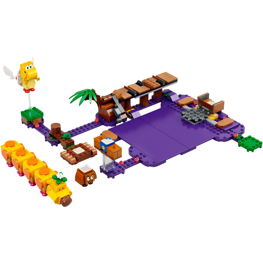 [DISCONTINUED] LEGO Super Mario 71383 Wiggler's Poison Swamp Expansion Set + FREE Keychain