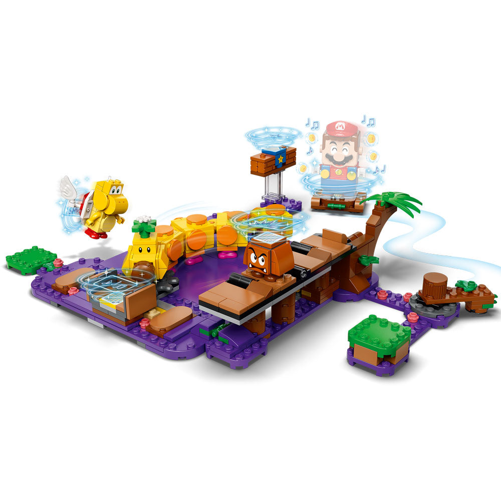 [DISCONTINUED] LEGO Super Mario 71383 Wiggler's Poison Swamp Expansion Set + FREE Keychain