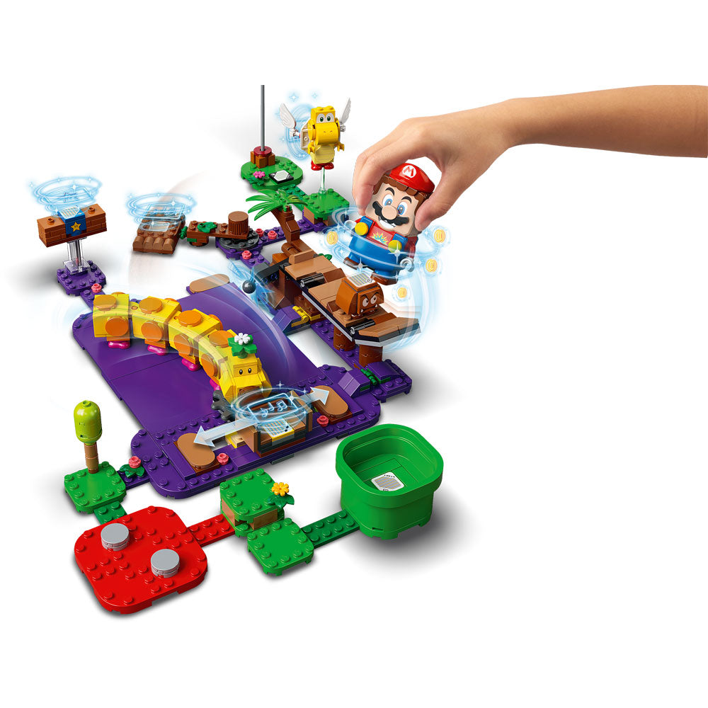 [DISCONTINUED] LEGO Super Mario 71383 Wiggler's Poison Swamp Expansion Set + FREE Keychain