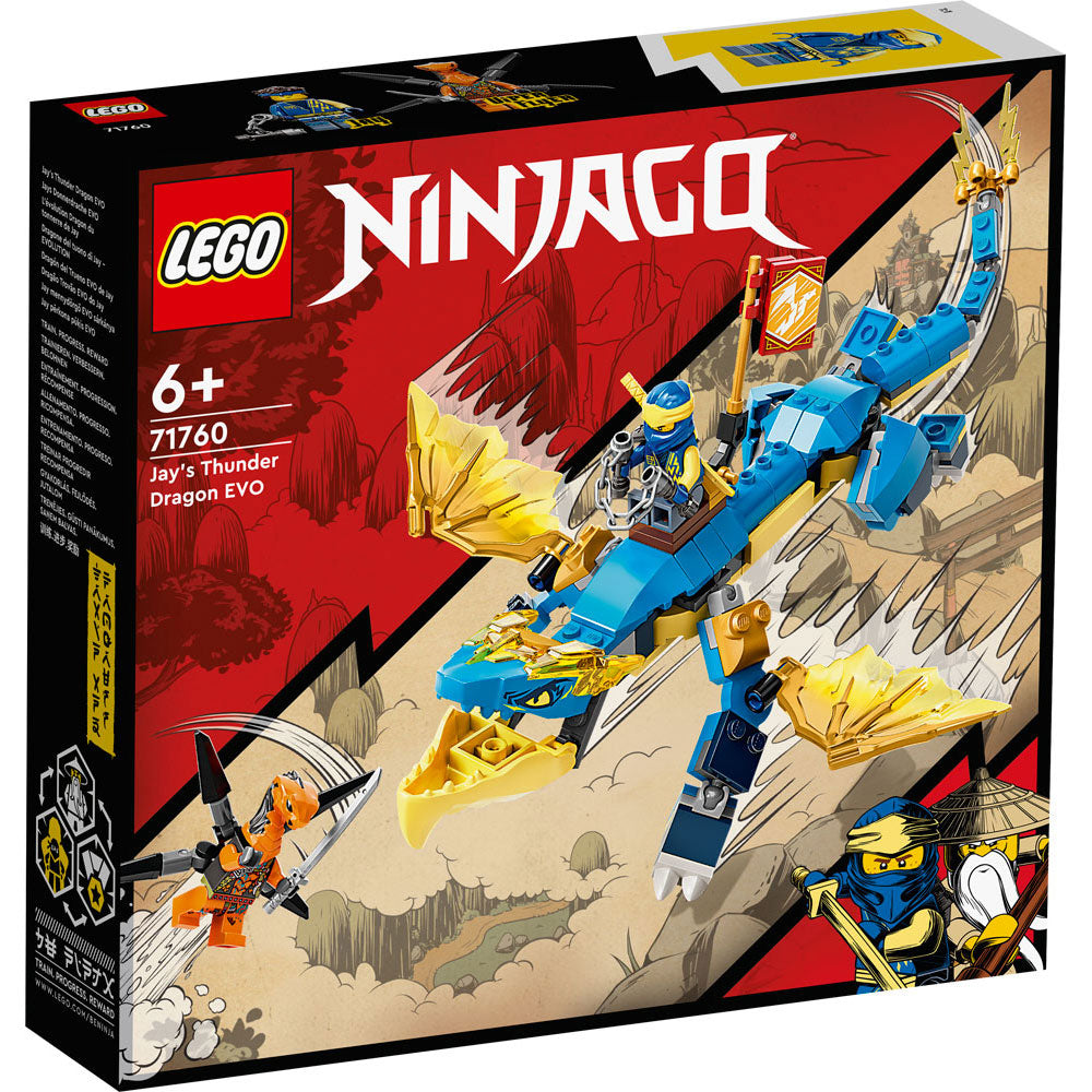 [DISCONTINUED] LEGO NINJAGO 71760 Jay’s Thunder Dragon EVO + Gift Wrapping