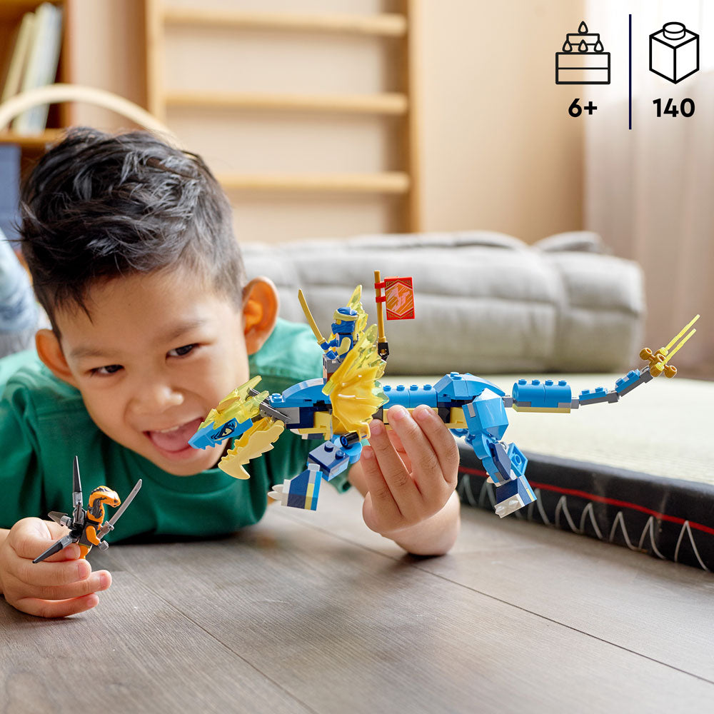 [DISCONTINUED] LEGO NINJAGO 71760 Jay’s Thunder Dragon EVO + Gift Wrapping
