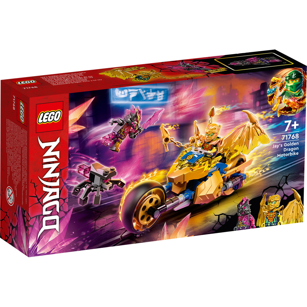 [DISCONTINUED] LEGO NINJAGO 71768 Jay's Golden Dragon Motorbike
