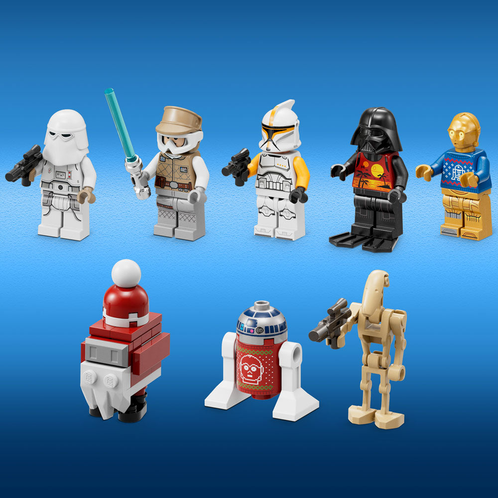 [DISCONTINUED] LEGO Advent Calendar Value Pack: Marvel 76231 + Star Wars 75340 + Gift Wrapping