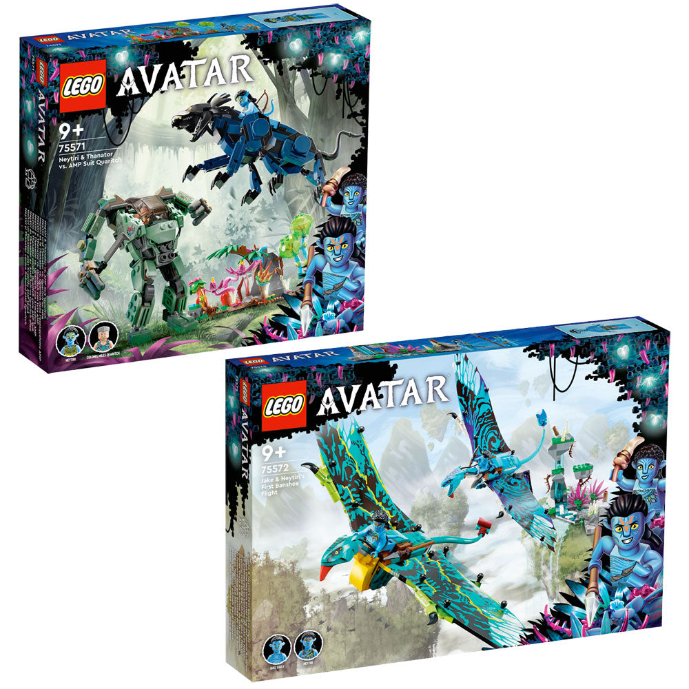 [DISCONTINUED] LEGO Avatar Value Pack: 75571 Neytiri & Thanator vs. AMP Suit Quaritch + 75572 Jake & Neytiri’s First Banshee Flight