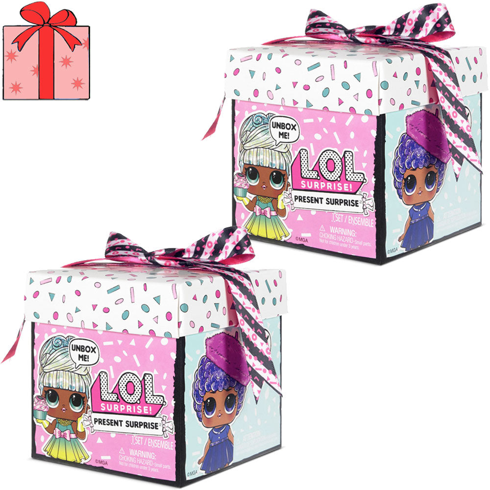 [DISCONTINUED] L.O.L. Surprise Present Surprise Doll Assortment Value Pack - Set of 2 + Gift Wrapping