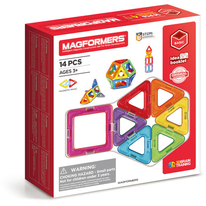 Magformers 14 Piece Magnetic Construction Set