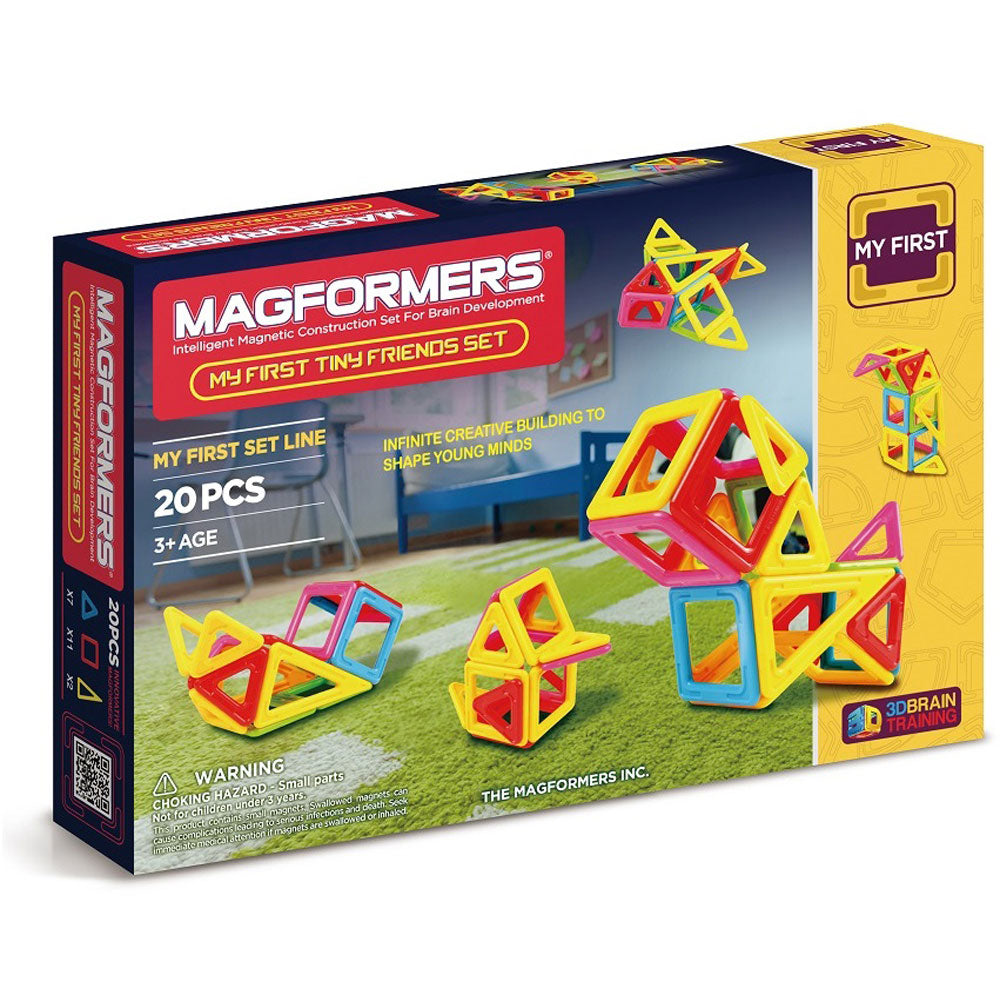 Magformers My First Tiny Friends 20 Piece Magnetic Construction Set