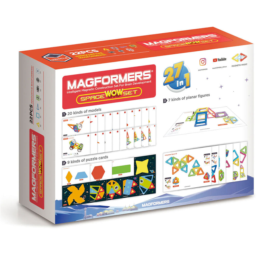 Magformers Space WOW Magnetic Construction Set