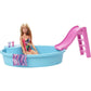 Barbie Doll and Pool Playset for girls aged 3 years and up