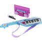 With a totally awesome keytar, boombox and microphone, barbie doll is ready to rock the house.