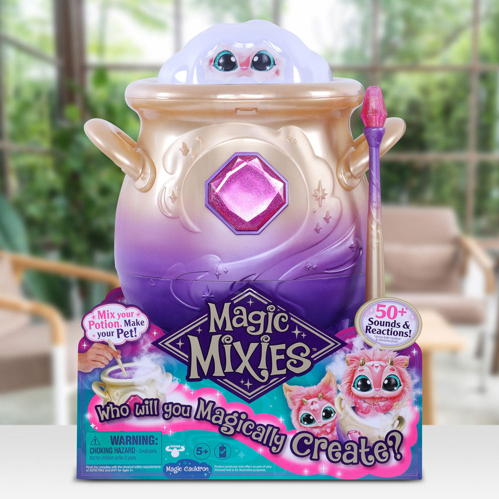 [DISCONTINUED] Moose Magic Mixies Magic Cauldron Pink