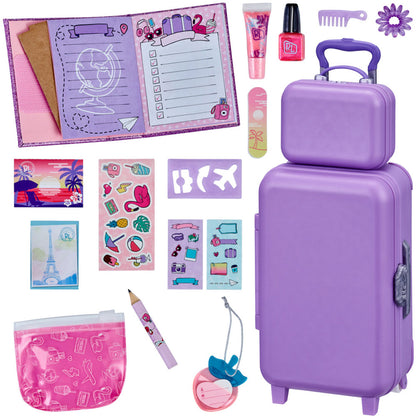 [DISCONTINUED] Moose Real Littles Roller Case & Journal Suitcase Pack
