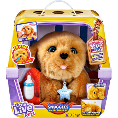 Moose Little Live Pets Electronic Plush Snuggles My Dream Puppy