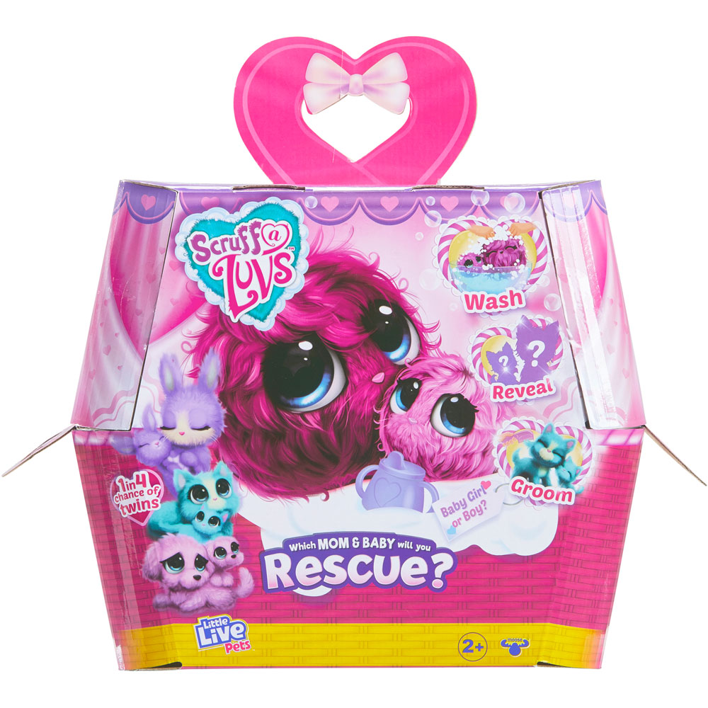 [DISCONTINUED] Moose Little Live Pets Plush Scruff-A-Luvs Mom & Baby Single Pack