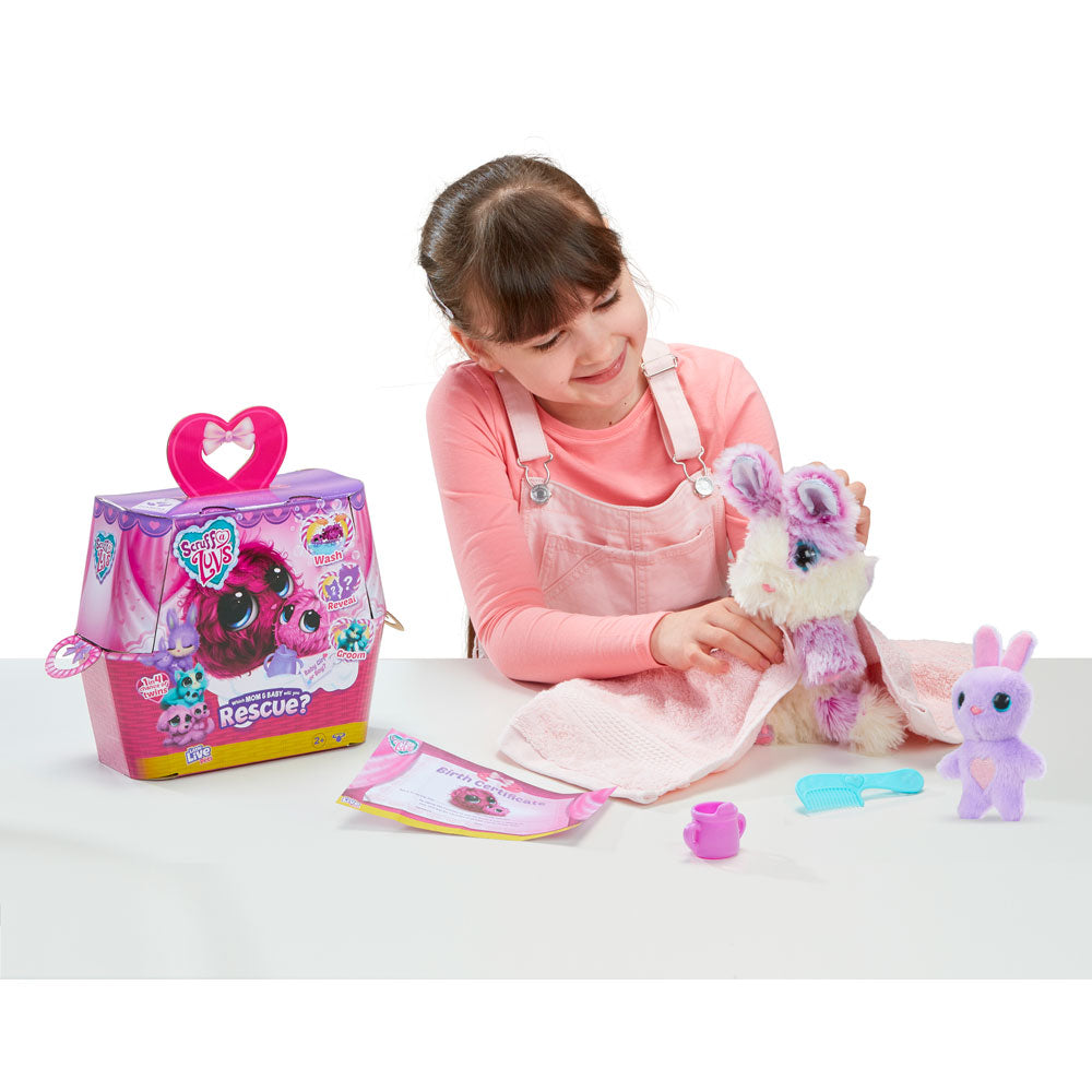 [DISCONTINUED] Moose Little Live Pets Plush Scruff-A-Luvs Mom & Baby Single Pack