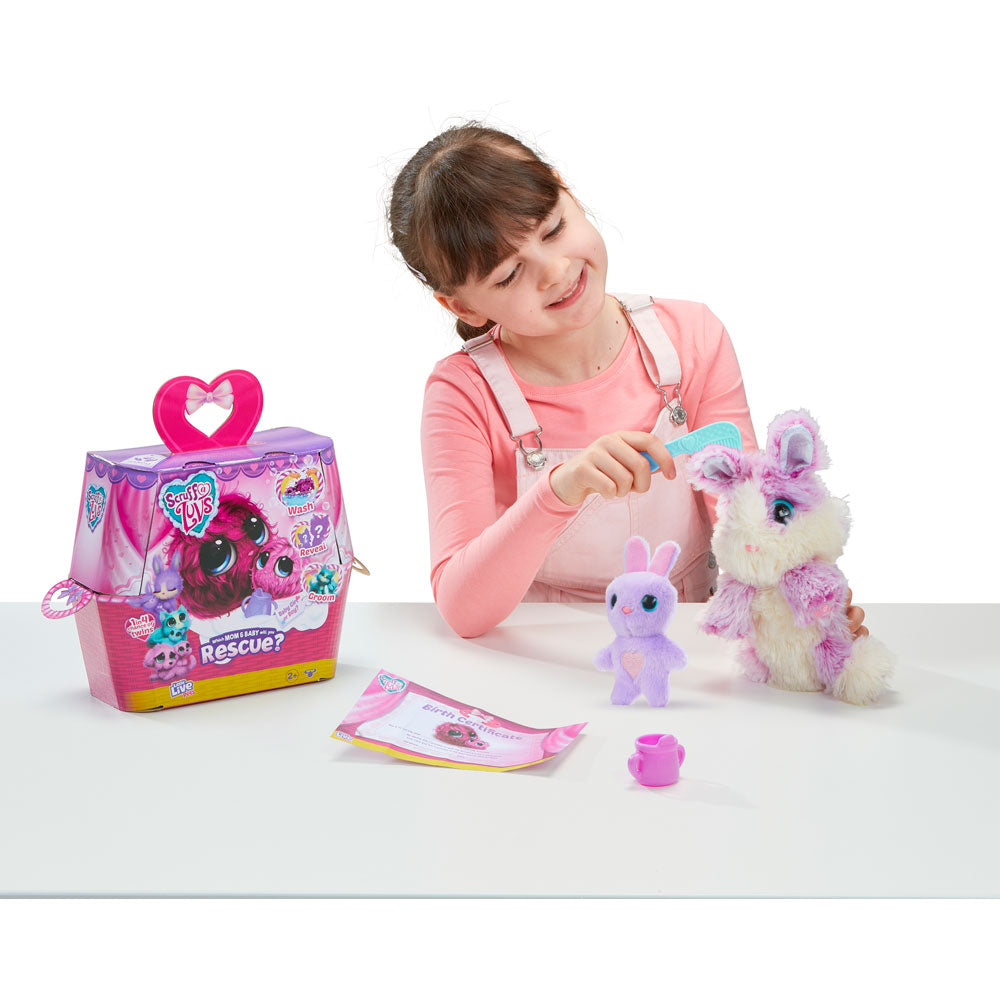 [DISCONTINUED] Moose Little Live Pets Plush Scruff-A-Luvs Mom & Baby Single Pack