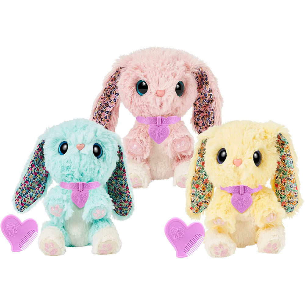 [DISCONTINUED] Moose Little Live Pets Plush Scruff-A-Luvs Blossom Bunnies Single Pack