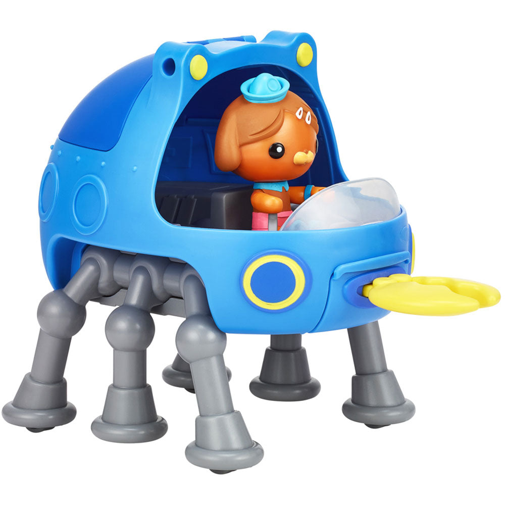Moose Octonauts Above & Beyond Deluxe Toy Vehicle & Figure: Terra-Gup 1 & Dashi