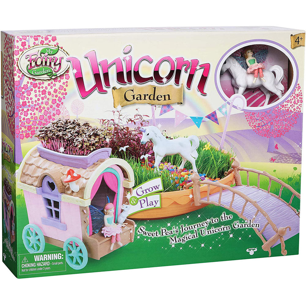 My Fairy Garden Grow & Play Unicorn Garden with Caravan