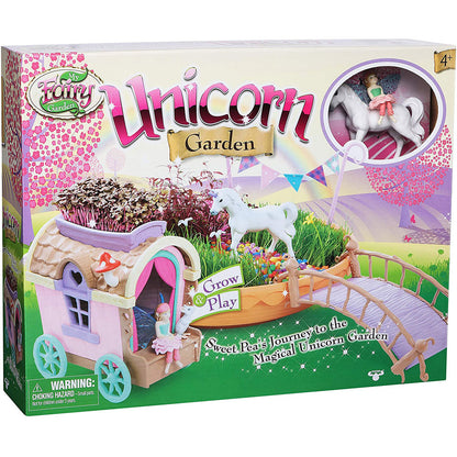 My Fairy Garden Grow & Play Value Pack - Enchanted Magical Indoor Fairy Garden & Unicorn Garden with Caravan