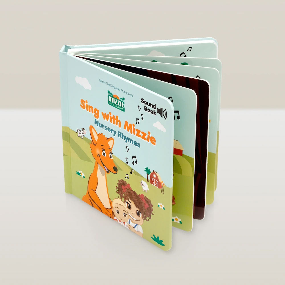 [DISCONTINUED] Mizzie The Kangaroo Sing with Mizzie Nursery Rhymes Sound Book