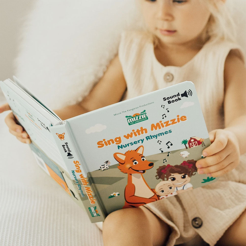 [DISCONTINUED] Mizzie The Kangaroo Sing with Mizzie Nursery Rhymes Sound Book