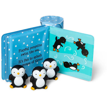 Melissa & Doug Float Alongs Playful Penguins Bath Book