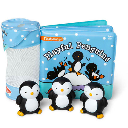 Melissa & Doug Float Alongs Playful Penguins Bath Book