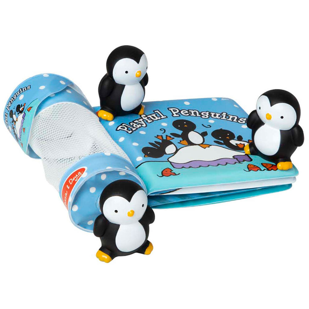 Melissa & Doug Float Alongs Playful Penguins Bath Book