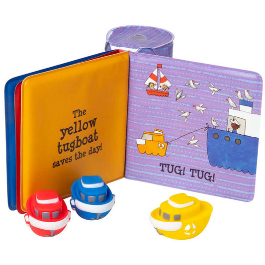 Melissa & Doug Float Alongs Tiny Tugboats Bath Book