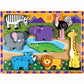 Melissa & Doug Wooden Chunky Puzzle Value Pack: Safari Animals + Farm Animals