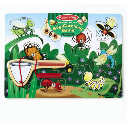 Melissa & Doug Magnetic Wooden Bug-Catching Game