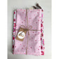 MinZ Studio Handmade Eco Drawstring Bags Set of 2 - White Blooms