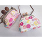 MinZ Studio Handmade Sakura Butterflies Frame Purse - Pink