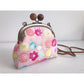 MinZ Studio Handmade Sakura Butterflies Frame Purse - Pink