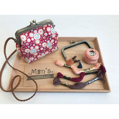 MinZ Studio Handmade Tilda Floral Vintage Clasp Purse - Reina