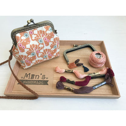 MinZ Studio Handmade Tilda Floral Vintage Clasp Purse - Yanis
