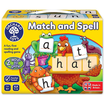 Orchard Toys Match and Spell First Reading & Spelling Game