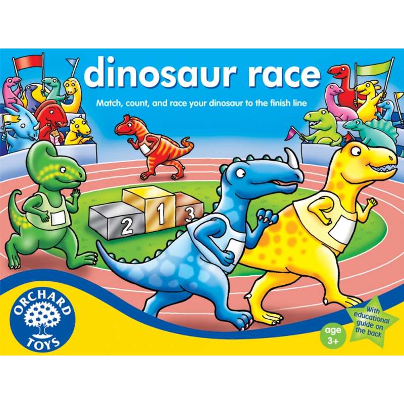 Orchard Toys Dinosaur Race Counting & Matching Board Game