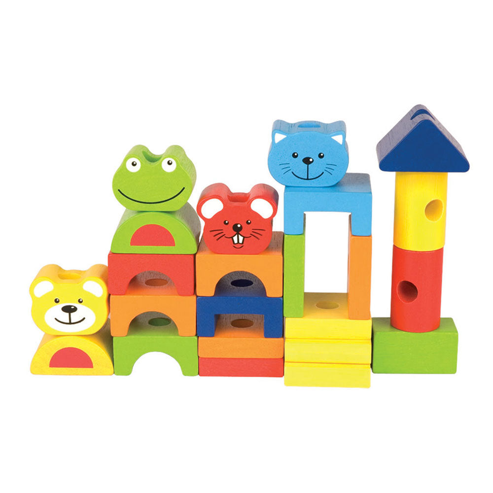 [DISCONTINUED] Pintoy Wooden Four Friends Train Pull-Along