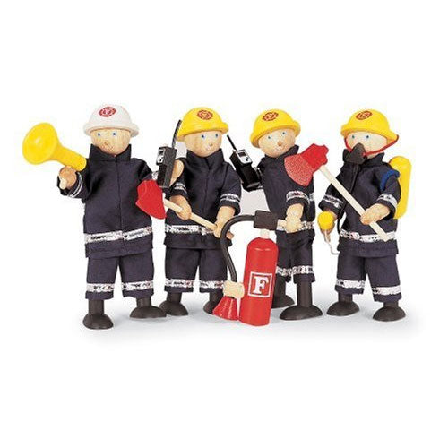 [DISCONTINUED] Pintoy Wooden Firefighters & Accessories